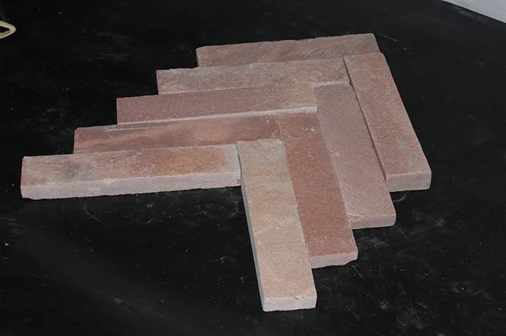 Red Natural Sandstone Brick Veneer JRST-034